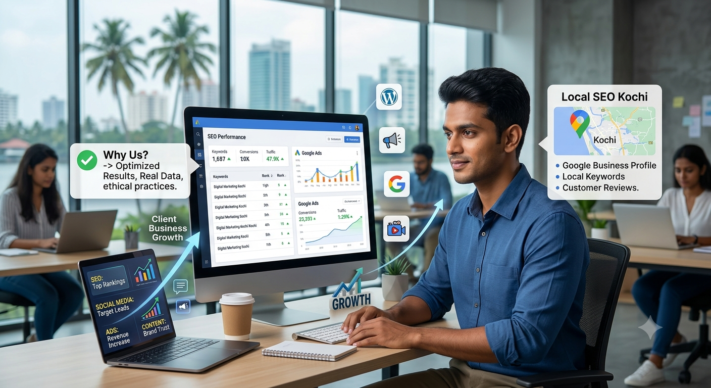 Best Digital Marketer in Kochi: Helping Businesses Grow in the Digital World